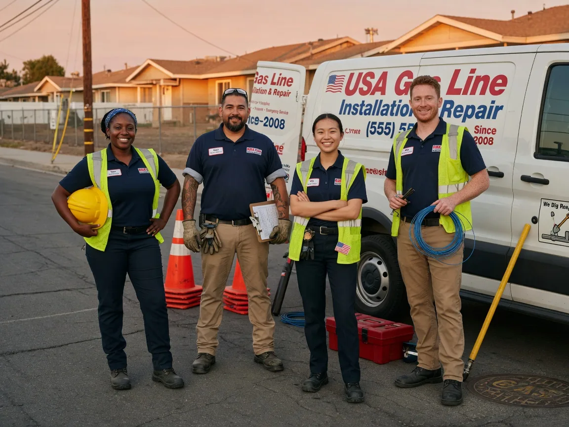 Gas Line Installation company in Sigel, IL